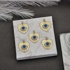 5 Stück Messinganhänger KK-SZ0004-17