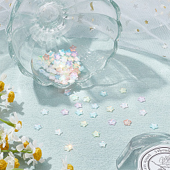 120 Stück 8 Farben Glas Cabochons MRMJ-HY0001-28