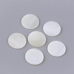 Süßwasser Shell Cabochons SHEL-Q008-36
