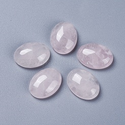 Natürlichen Rosenquarz Cabochon G-L511-A-01