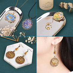 Legierung Cabochons PALLOY-BT0001-03
