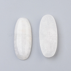 Natürliche weiße Jade Cabochons G-S359-76