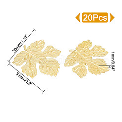 Messing Cabochons KK-WH0079-107G