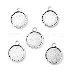 Tibetischen stil Anhänger Fassungen für Cabochons TIBE-A23176-AS-LF