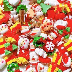 Weihnachtsmotiv Harz Cabochone PW-WG52060-01
