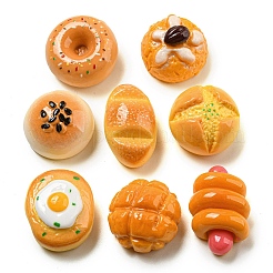 Undurchsichtige Decoden-Cabochons aus Kunstharzimitat für Lebensmittel CRES-H002-01E