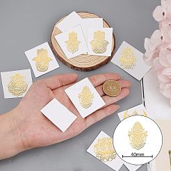 9 Stück 9 Stile benutzerdefinierte Cabochons aus Kohlenstoffstahl DIY-OC0008-52