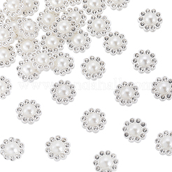 100pcs Harzimitat-Perlencabochons RESI-GF0001-11