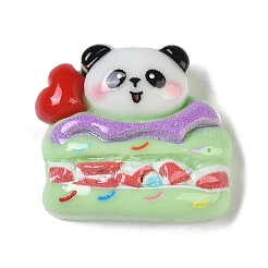 Desserts Thema undurchsichtige Harz Decoden Cabochons RESI-S395-01F