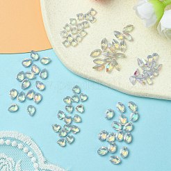 Transparente Harz-Strass-Cabochons MRMJ-S035-007C