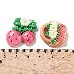 Undurchsichtige Decoden-Cabochons aus Harz CRES-A057-01