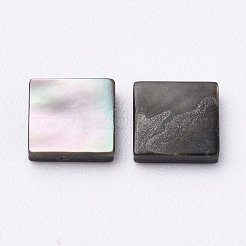 Schwarz Lippe Shell Cabochons SHEL-T007-27C