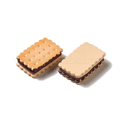Undurchsichtige Harzkeks-Decoden-Cabochons RESI-A033-04K