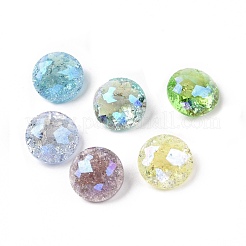 Knistern Mondlicht Stil K9 Glas Strass Cabochons RGLA-J036-B-IO