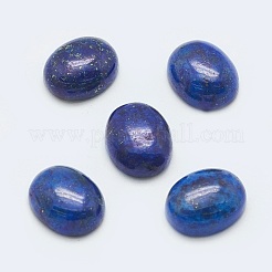 Gefärbte natürliche Lapislazuli Edelstein-ovale Cabochons G-J329-17-22x30mm