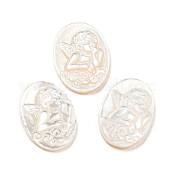 Natürliche Muschel-Cabochons SHEL-D079-22