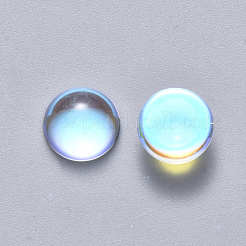 Transparente Glas Cabochons GLAA-S190-013A-A01