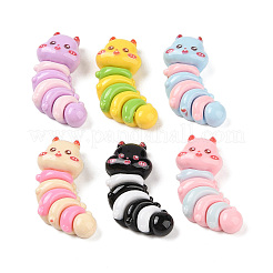Undurchsichtige Harz-Insekten-Decoden-Cabochons RESI-S394-01