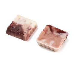 Leuchtende Harz-Imitat-Schokolade-Decoden-Cabochons RESI-K036-28A-01