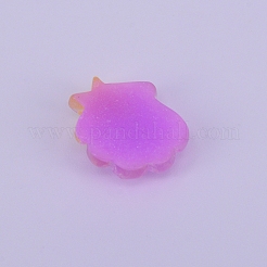 Transparentes Harz Cabochon RESI-WH0009-53