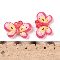Insektenmotiv undurchsichtige Decoden-Cabochons aus Kunstharz RESI-M044-03B