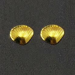 Cabochons aus Legierung mit Ozeanmotiven MRMJ-WH0063-30G