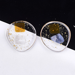 Transparente Harzcabochons CRES-S362-013A-01