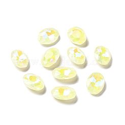 Strass-Cabochons aus Glas im fluoreszierenden Mokka-Stil GGLA-M005-01B-226MK