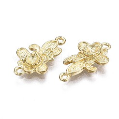Cabochon-Fassungen mit Messinggliedern KK-S349-297-NF