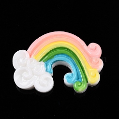 Rainbow Harzcabochons CRES-R183-28