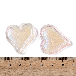 Durchscheinende Epoxidharz Glitzerpulver Decoden Cabochons CRES-S367-11
