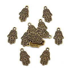 Tibetischen Stil Legierung Anhänger Emaille Fassungen TIBE-T011-127AB-FF