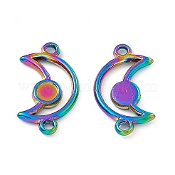 Ionenplattierung (IP) 304 Edelstahl Cabochon-Anschlussfassungen STAS-B031-12R