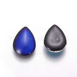 Glas cabochons GGLA-J010-01-10x14mm