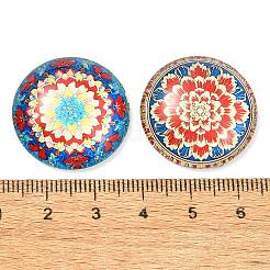12 Stück Glaskabochons X1-GGLA-S059-05