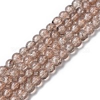 Стеклянные бусины кракле&nbsp;CCG-Q001-4mm-07