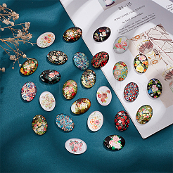 Glas cabochons GLAA-PH0002-20
