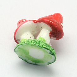 Herbstthema Pilz Harz Decoden Cabochons CRES-R183-06D
