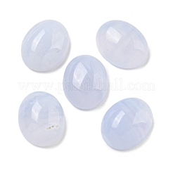 Natürliche blaue Spitze Achat Cabochon G-I363-01A