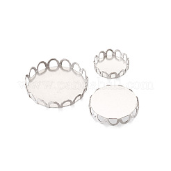 150 stücke 5 arten 316 chirurgischem edelstahl spitze rand lünette tassen STAS-CD0001-09