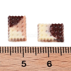 Leuchtende Harz-Imitat-Schokolade-Decoden-Cabochons RESI-K036-28D-01