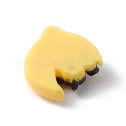 Undurchsichtige Harz-Cabochons zum Thema Halloween RESI-E035-01T