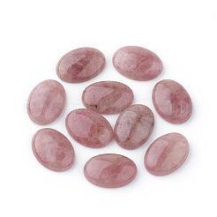 Natürliche Erdbeer-Quarz-Edelstein-Cabochons G-T020-13x18mm-28