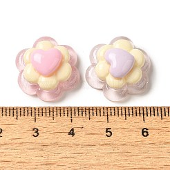 Durchscheinende Decoden-Cabochons aus Harz RESI-M041-07