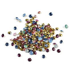 Cabochons mit spitz zulaufenden Strassen aus Kunstharz MRMJ-XCP0001-62