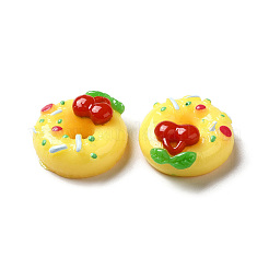 Undurchsichtige Decoden-Cabochons aus Kunstharzimitat für Lebensmittel CRES-M014-01B