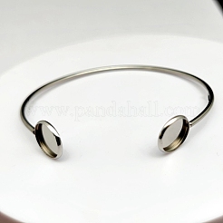 Herstellung von Manschettenarmbändern aus Edelstahl 304 FIND-WH0032-97P