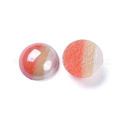 Undurchsichtige Glascabochons GGLA-S038-12N-10mm