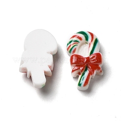 Weihnachtliche Cabochons aus undurchsichtigem Harz RESI-K019-30