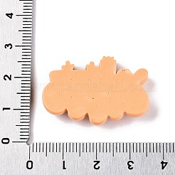 Weihnachts-Deko-Cabochons aus undurchsichtigem Harz RESI-N039-114C